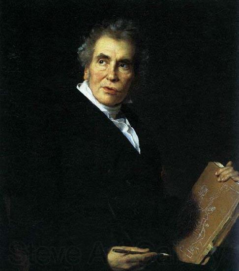 Jerome-Martin Langlois Portrait of Jacques-Louis David